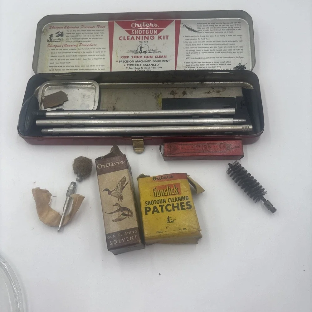 Vintage Outers Gunslick Cleaning Rifle Kit 477 .30 Cal